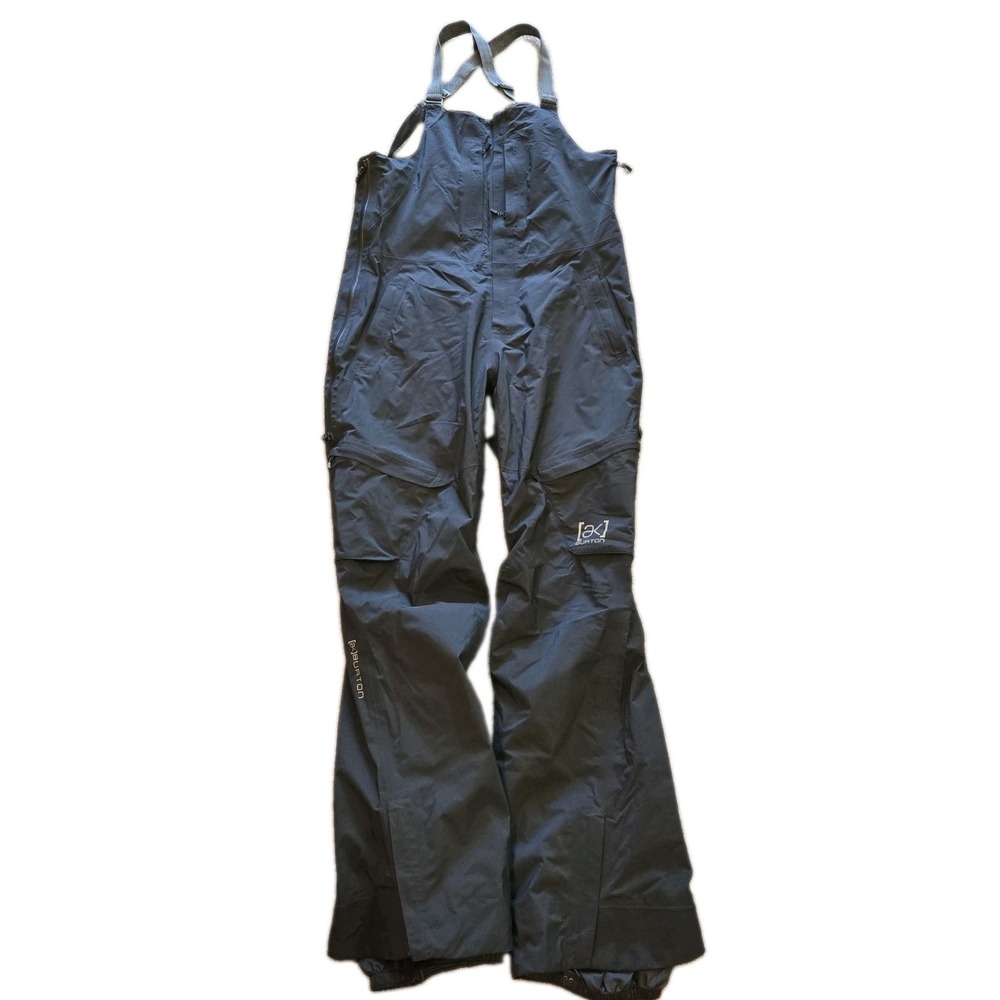 Burton AK Gore KM 2L Bib Womens XLT Tall GORE-TEX Waterproof Snow Pants Black